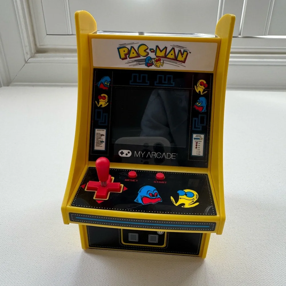 New Pac-Man Mini Arcade Game – My Arcade Tabletop Cabinet – Retro Classic